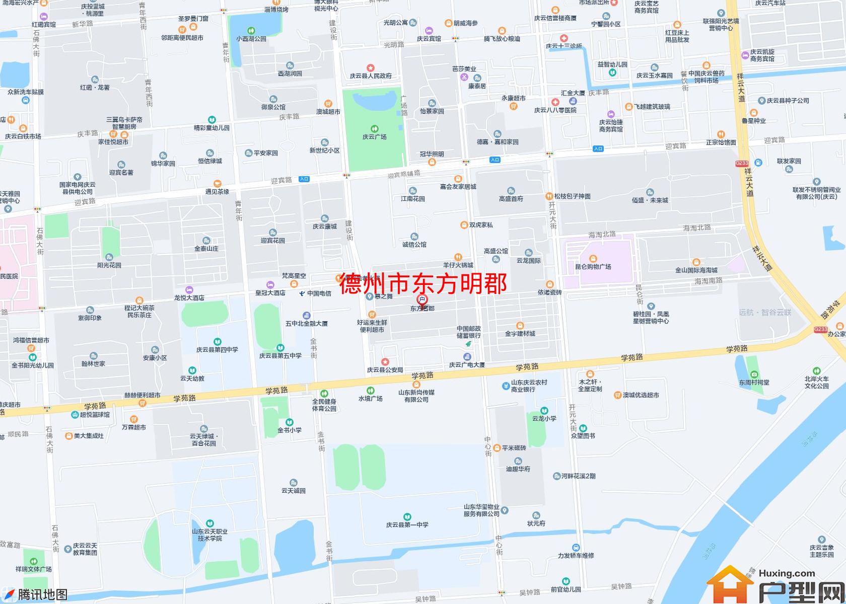 东方明郡小区 - 户型网