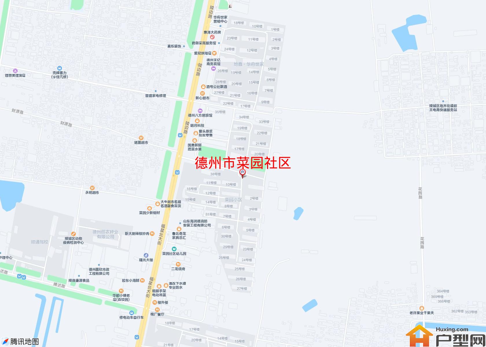 菜园社区小区 - 户型网