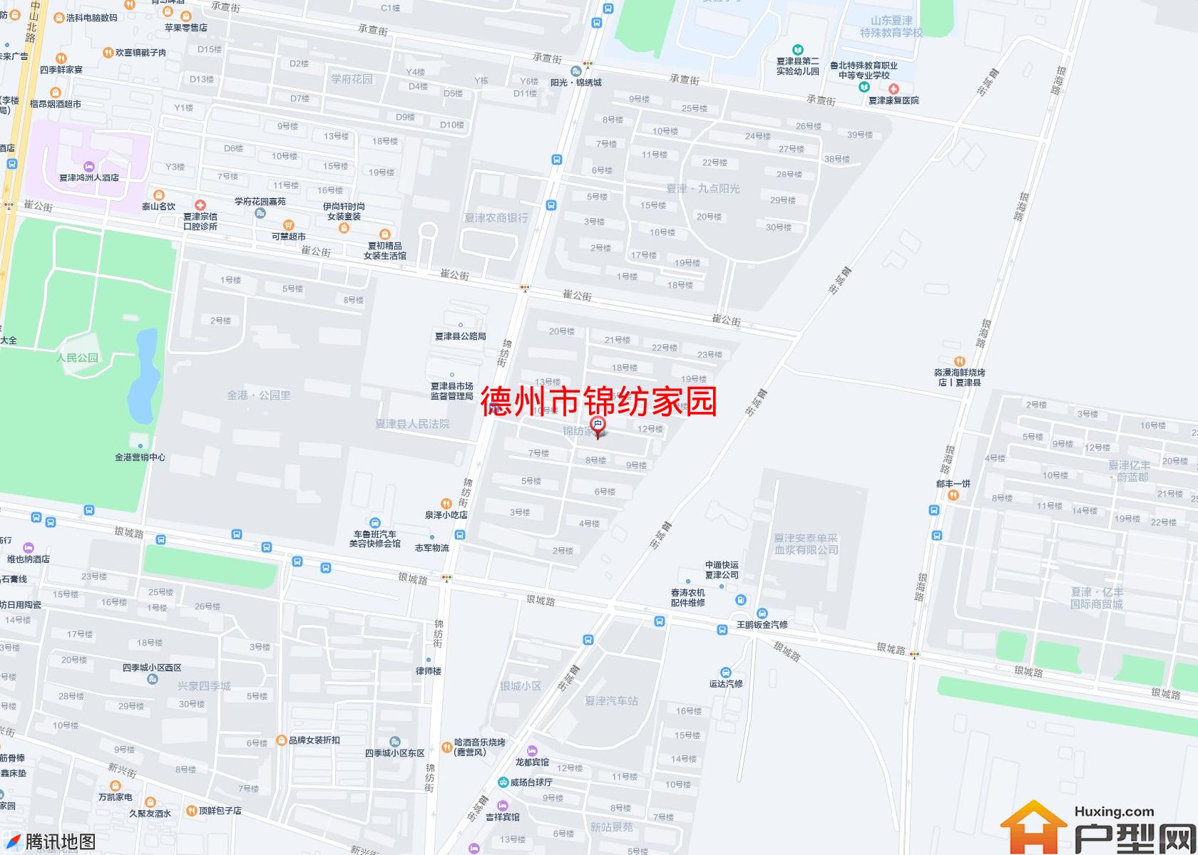 锦纺家园小区 - 户型网