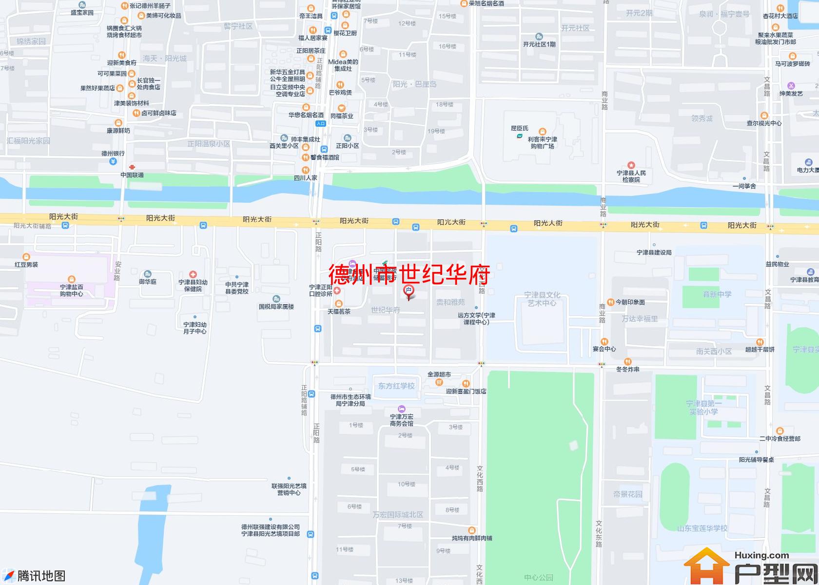 世纪华府小区 - 户型网