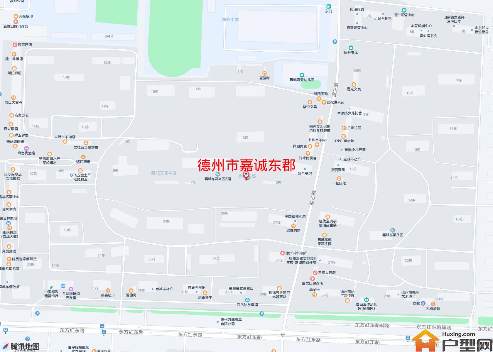 嘉诚东郡小区 - 户型网