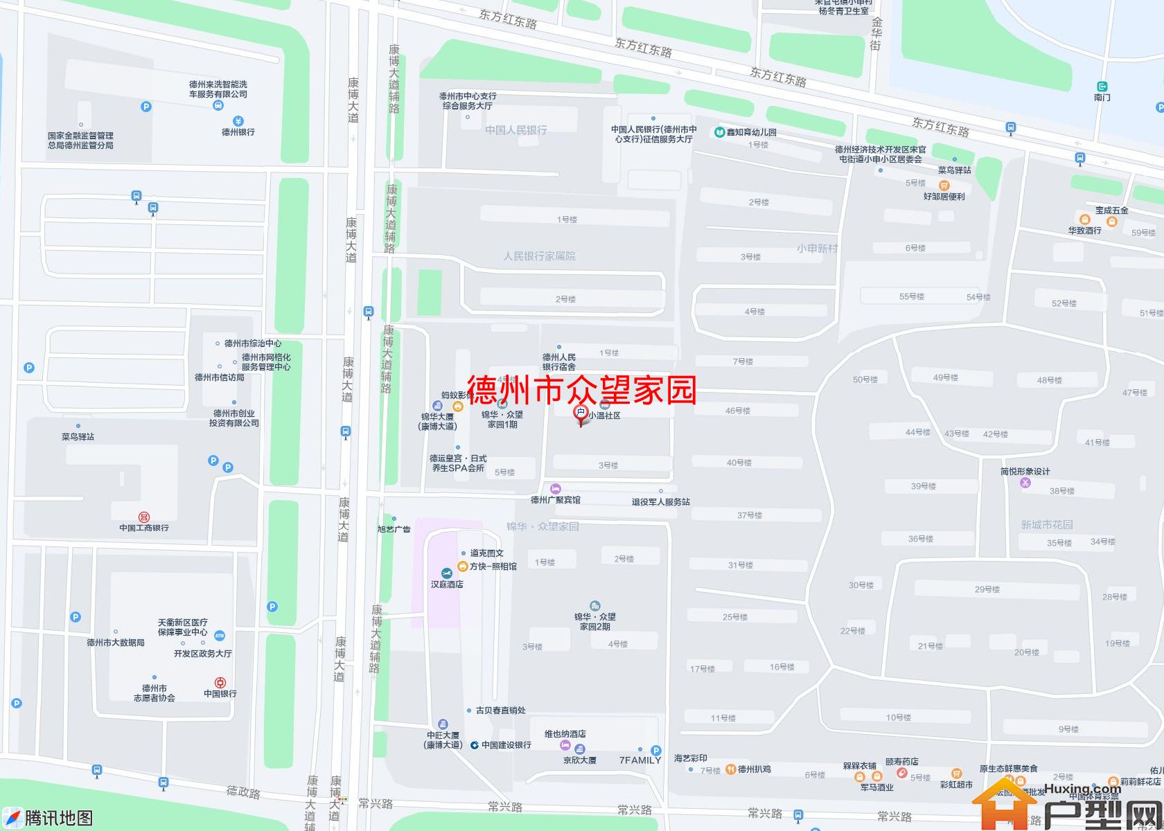 众望家园小区 - 户型网
