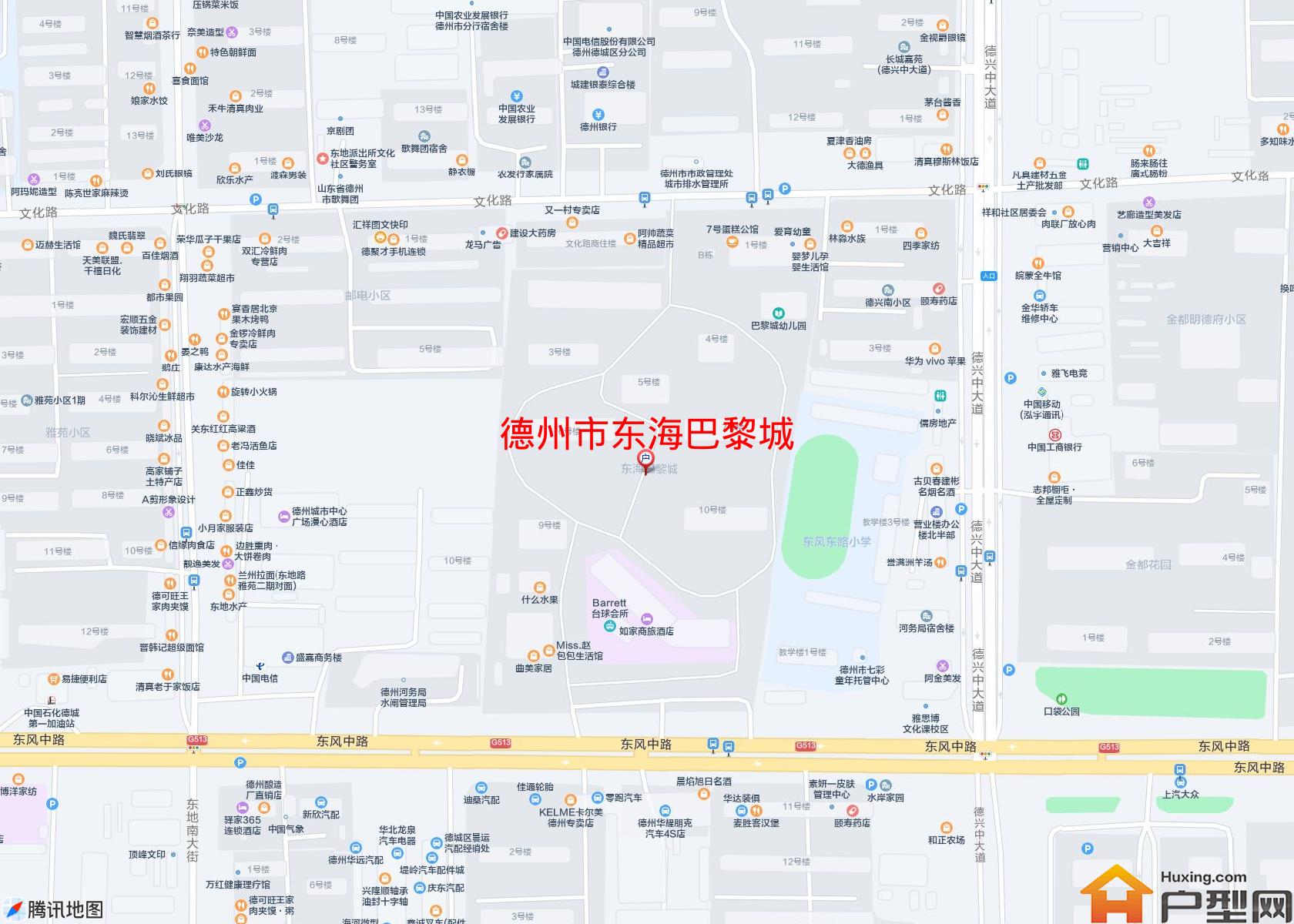 东海巴黎城小区 - 户型网