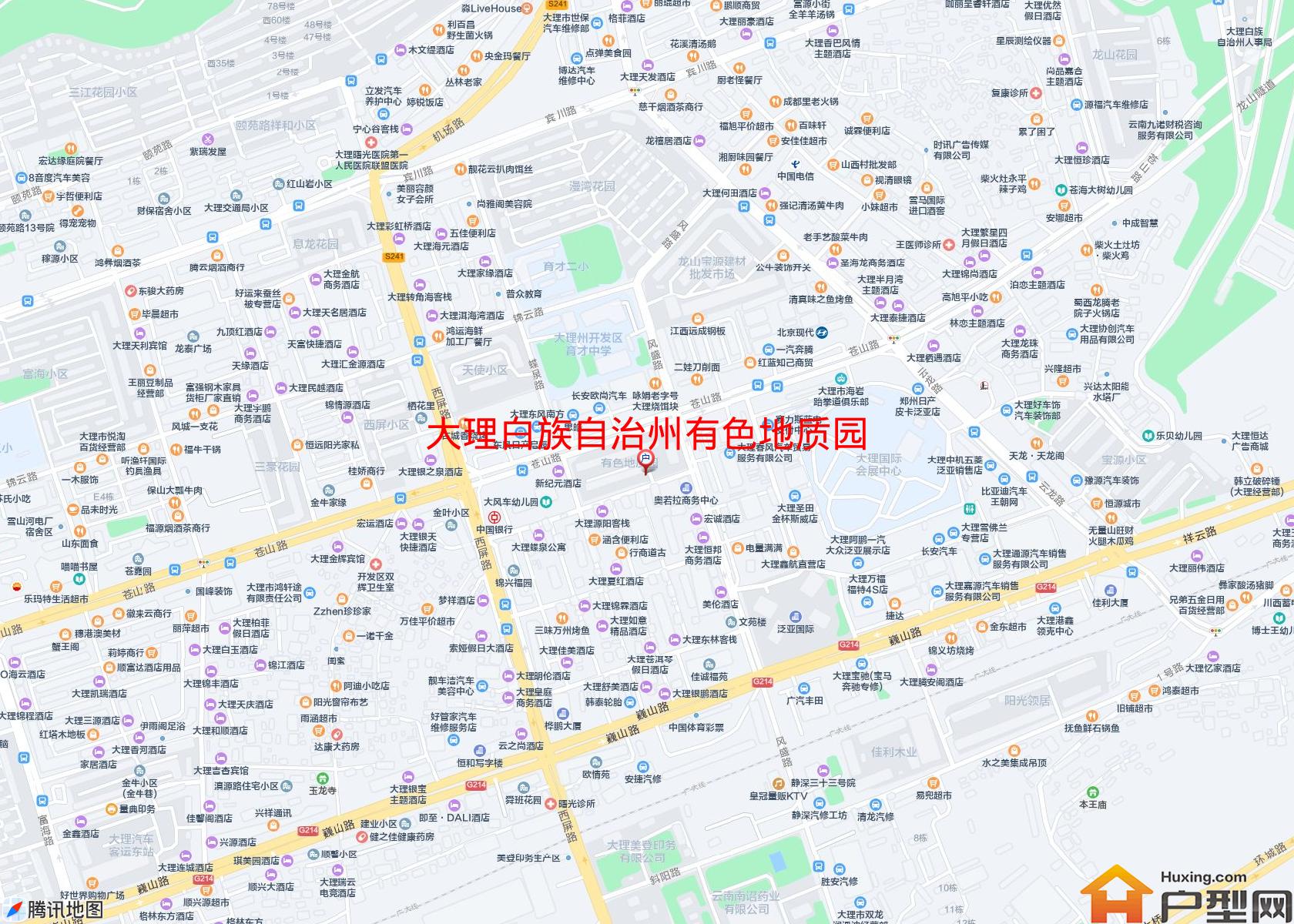 有色地质园小区 - 户型网