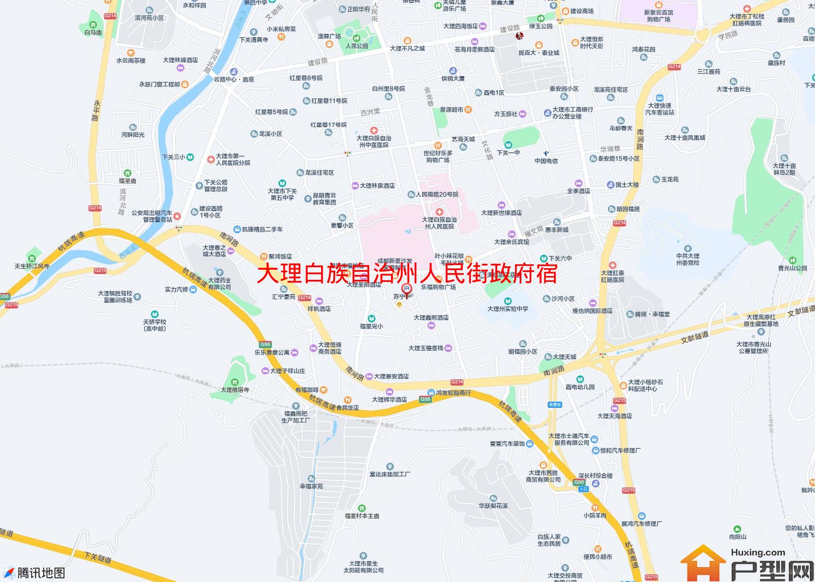 人民街政府宿舍小区 - 户型网