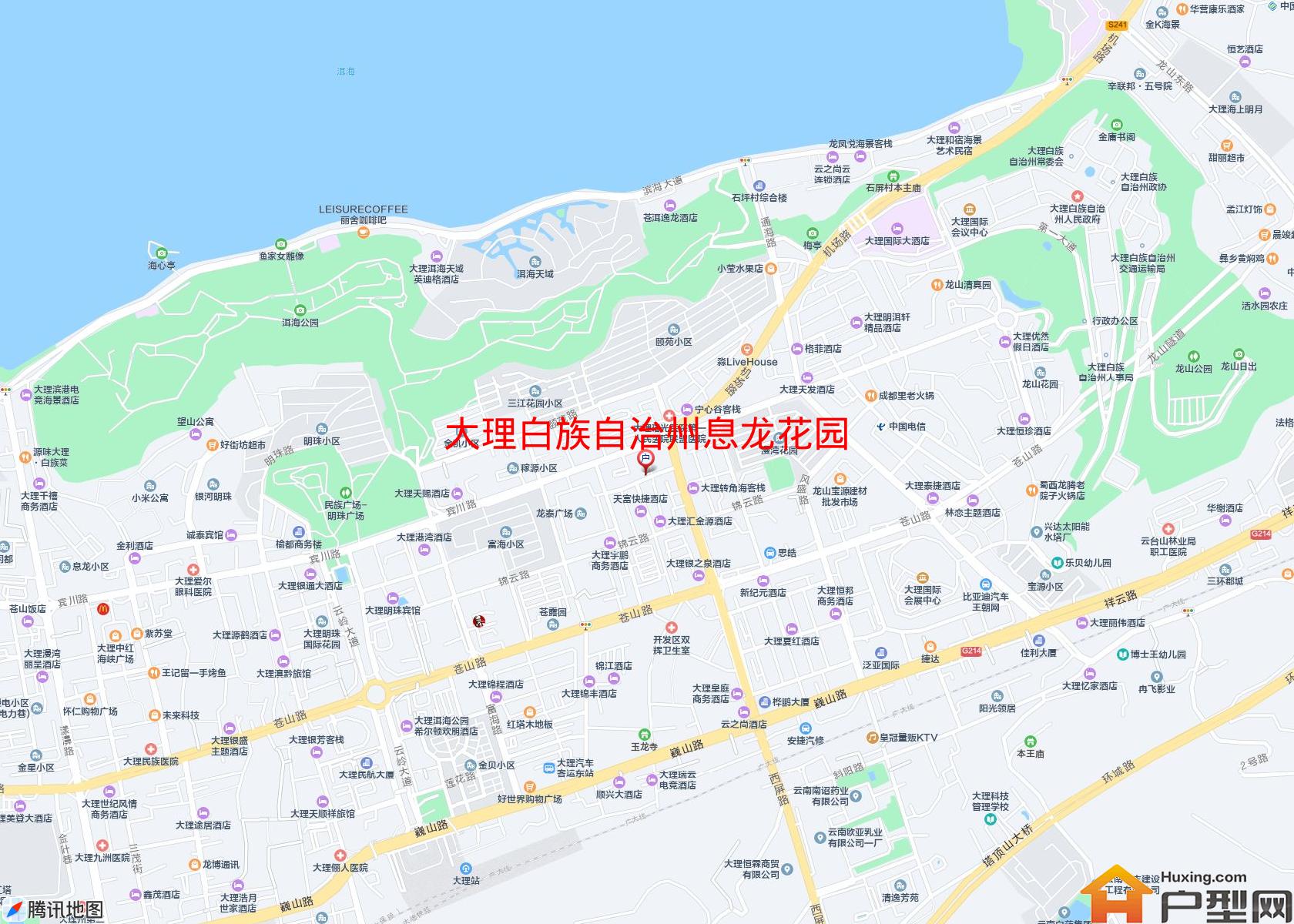 息龙花园小区 - 户型网