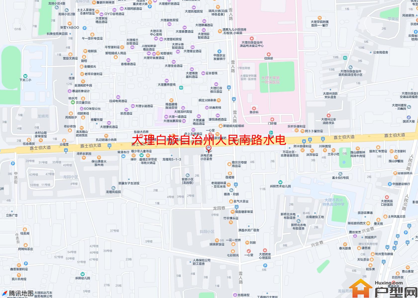 人民南路水电宿舍小区 - 户型网