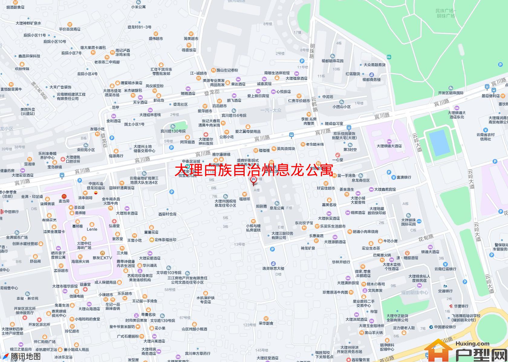 息龙公寓小区 - 户型网