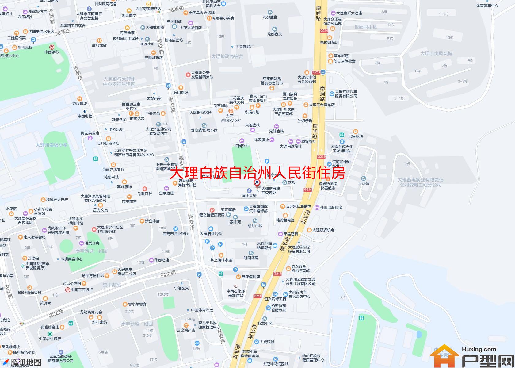 人民街住房小区 - 户型网