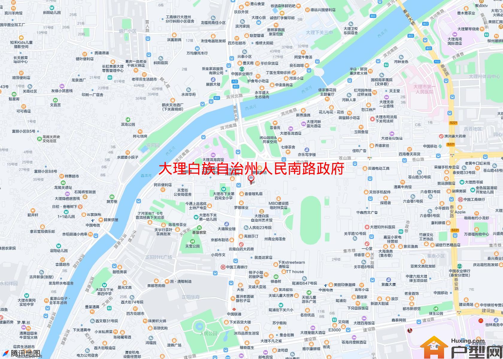 人民南路政府单位房小区 - 户型网