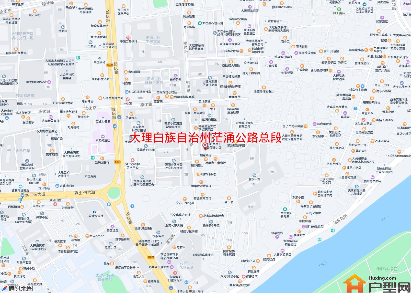 茫涌公路总段小区 - 户型网