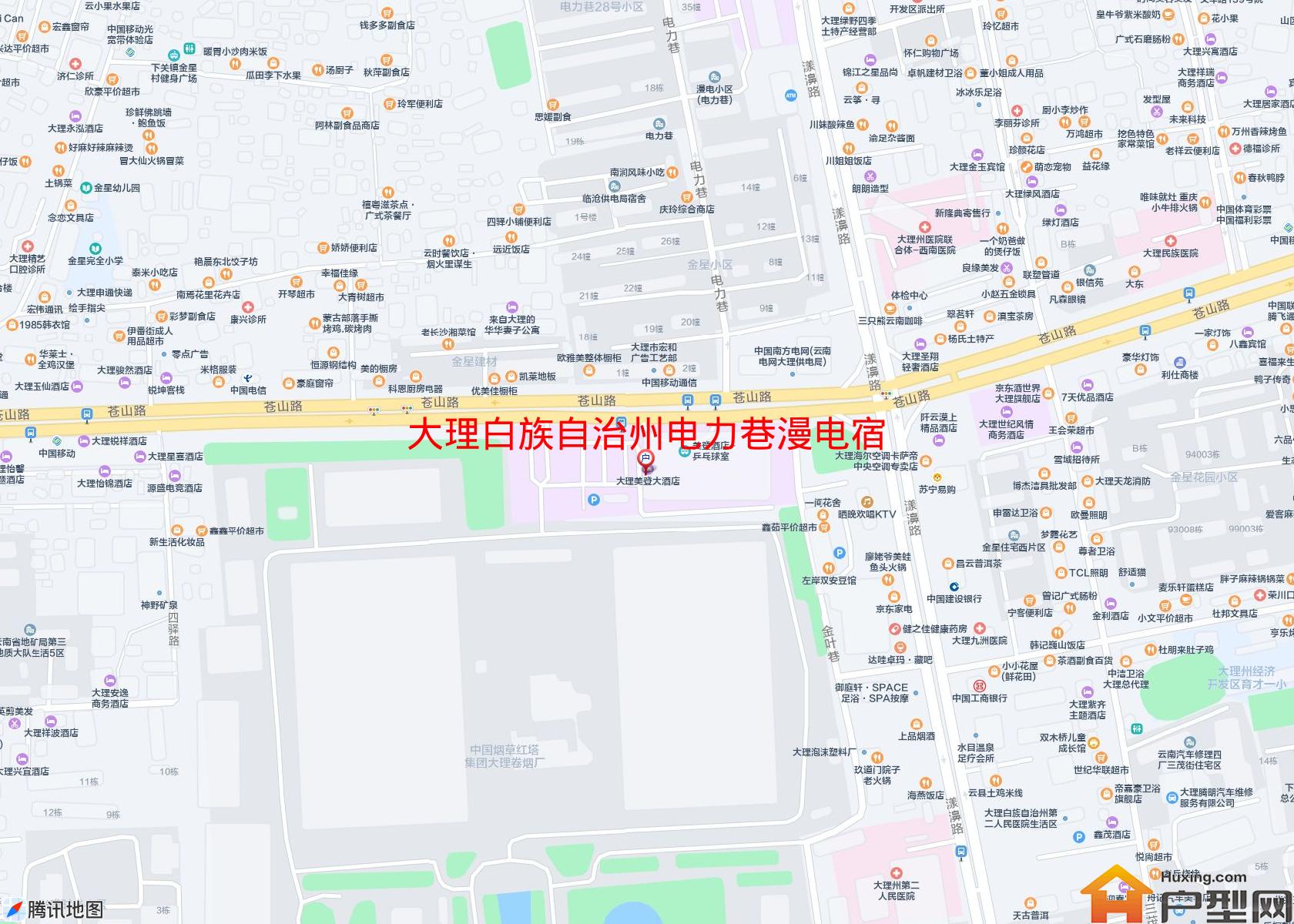 电力巷漫电宿舍小区 - 户型网