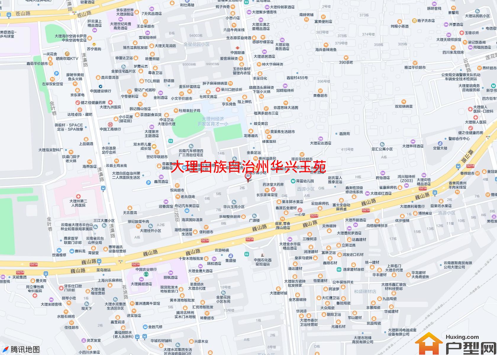 华兴玉苑小区 - 户型网