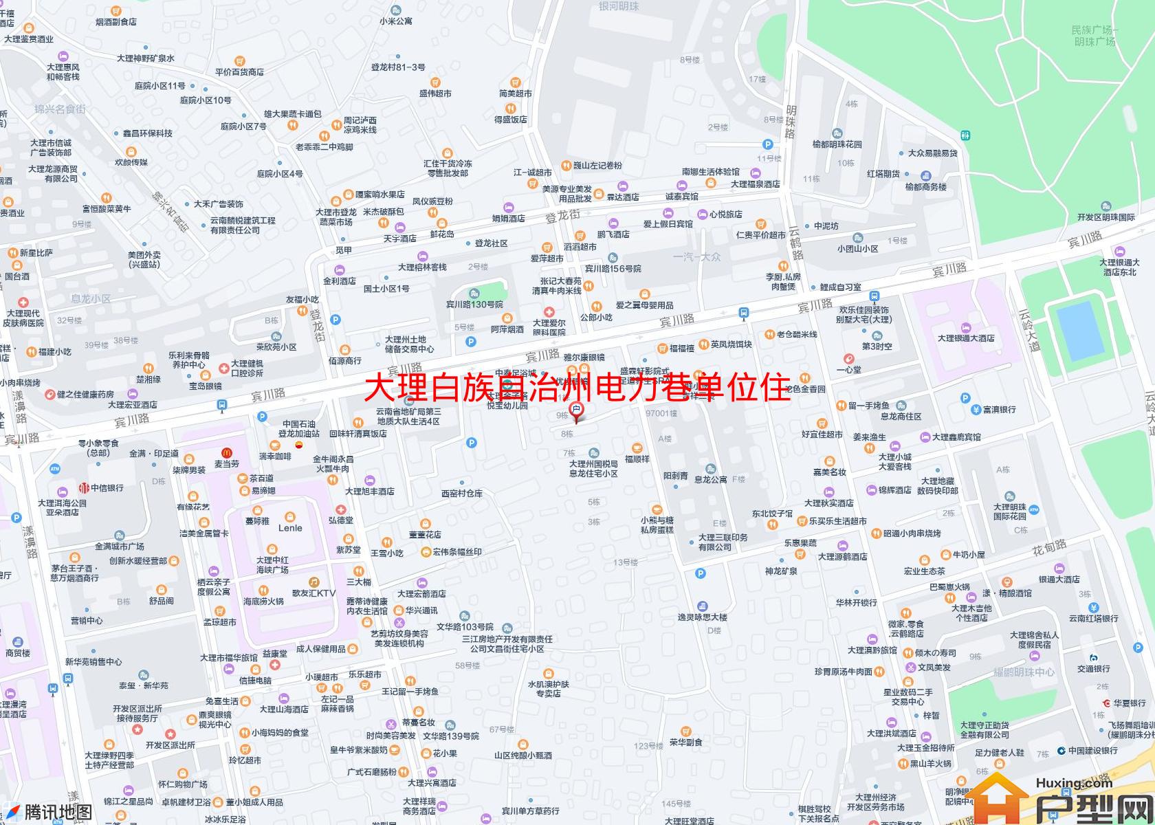 电力巷单位住宅小区 - 户型网
