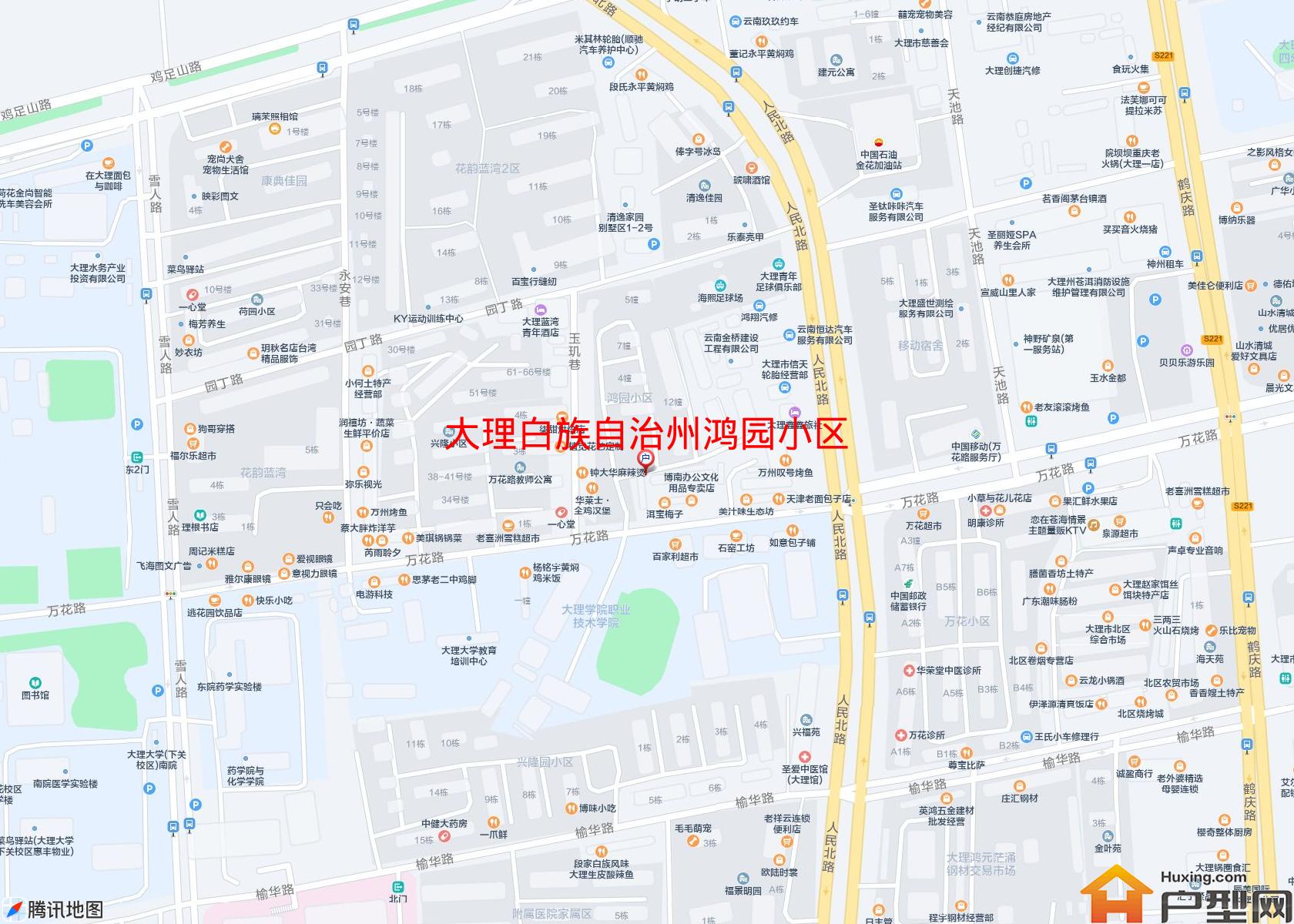 鸿园小区小区 - 户型网