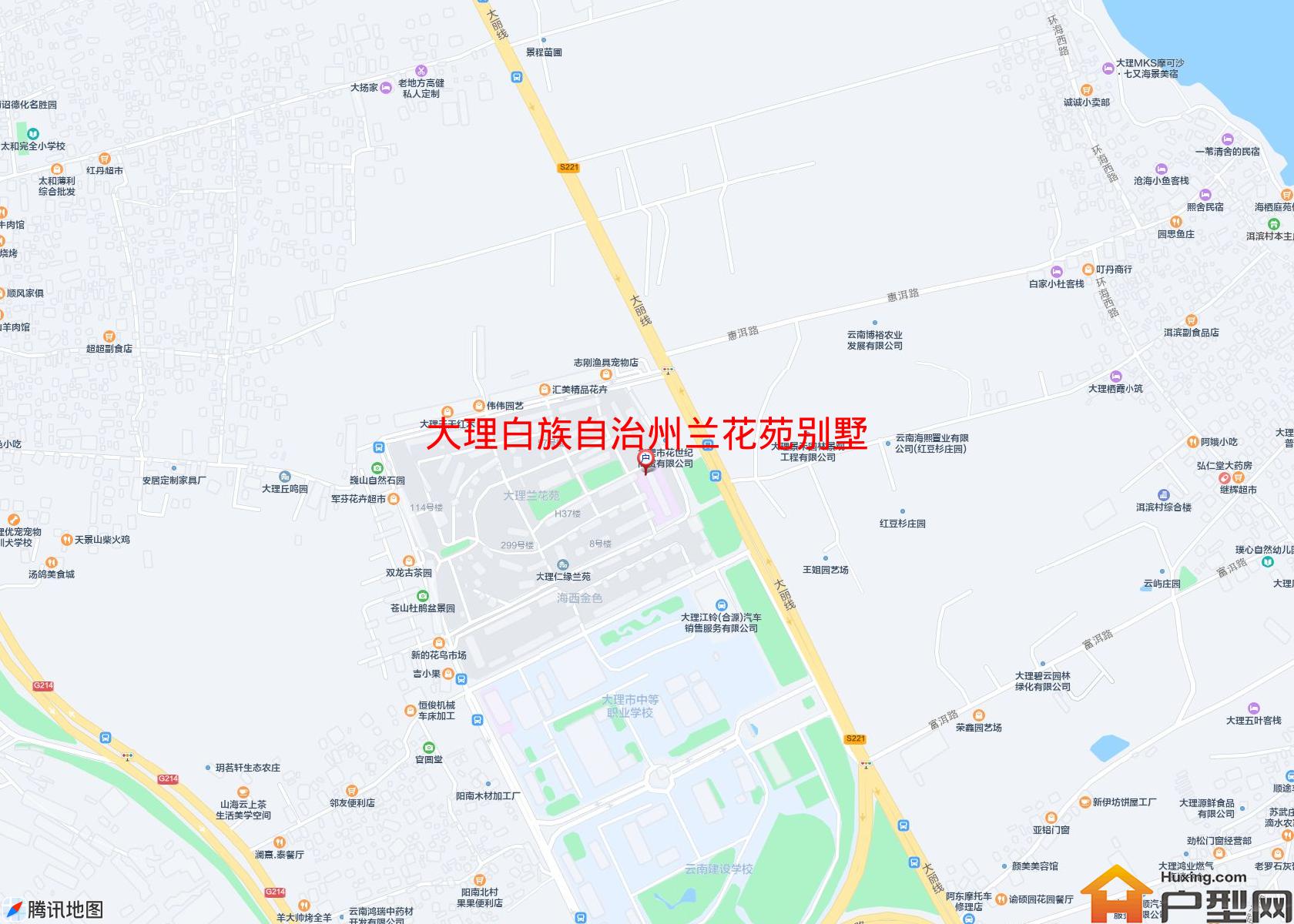 兰花苑别墅小区 - 户型网