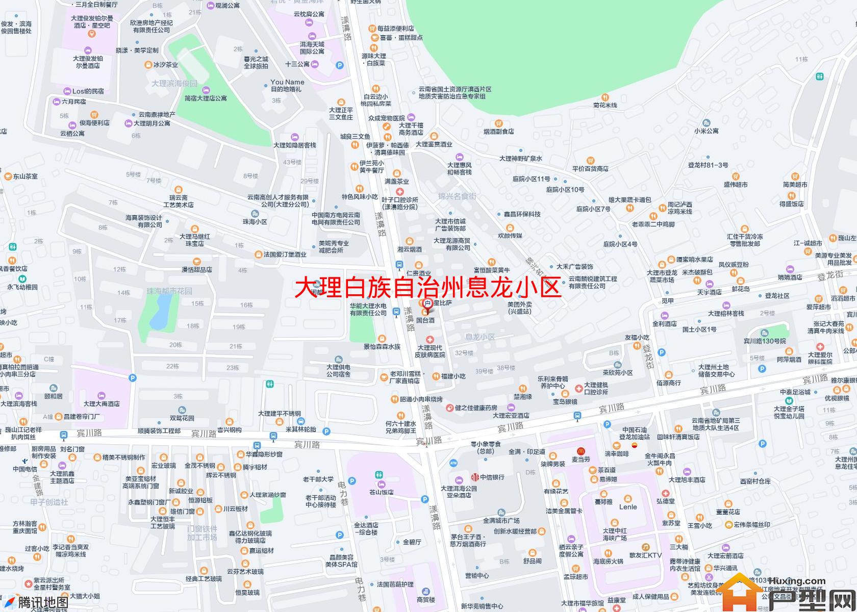 息龙小区小区 - 户型网