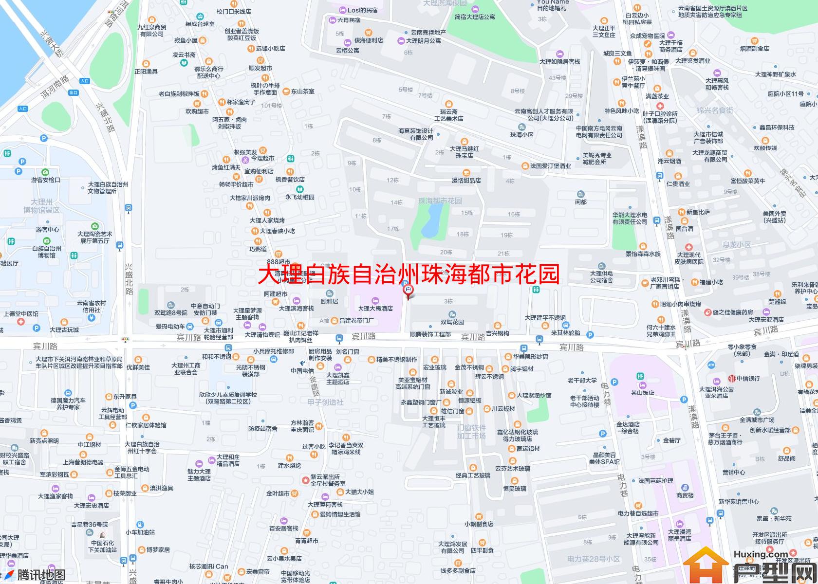 珠海都市花园小区 - 户型网