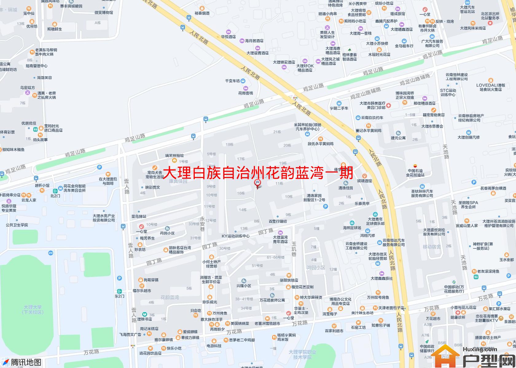 花韵蓝湾一期小区 - 户型网
