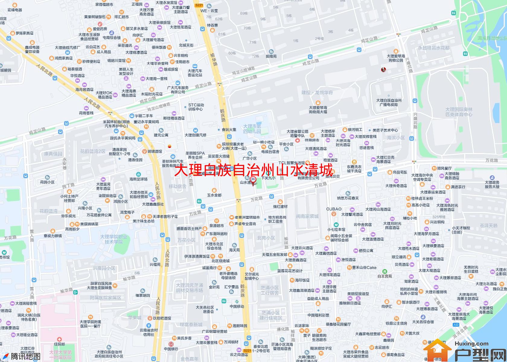 山水清城小区 - 户型网