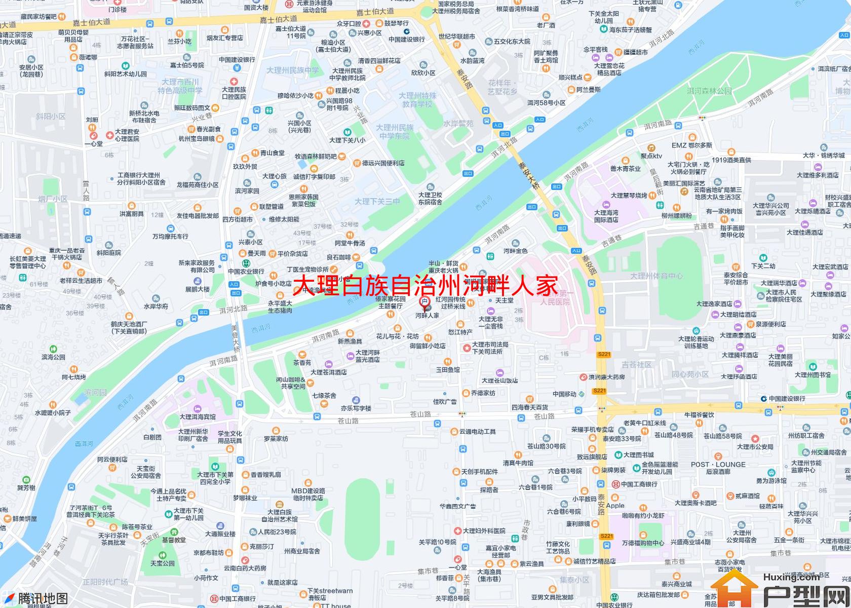 河畔人家小区 - 户型网