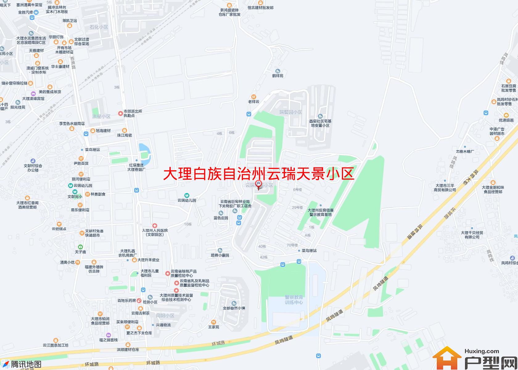 云瑞天景小区小区 - 户型网