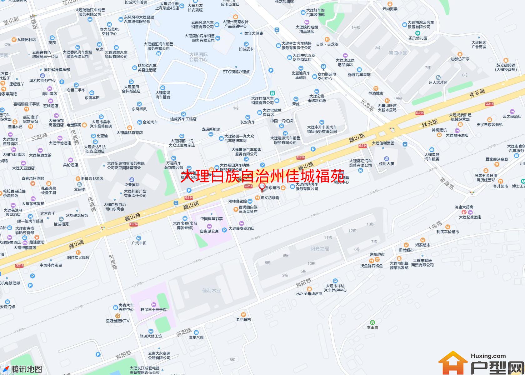 佳城福苑小区 - 户型网