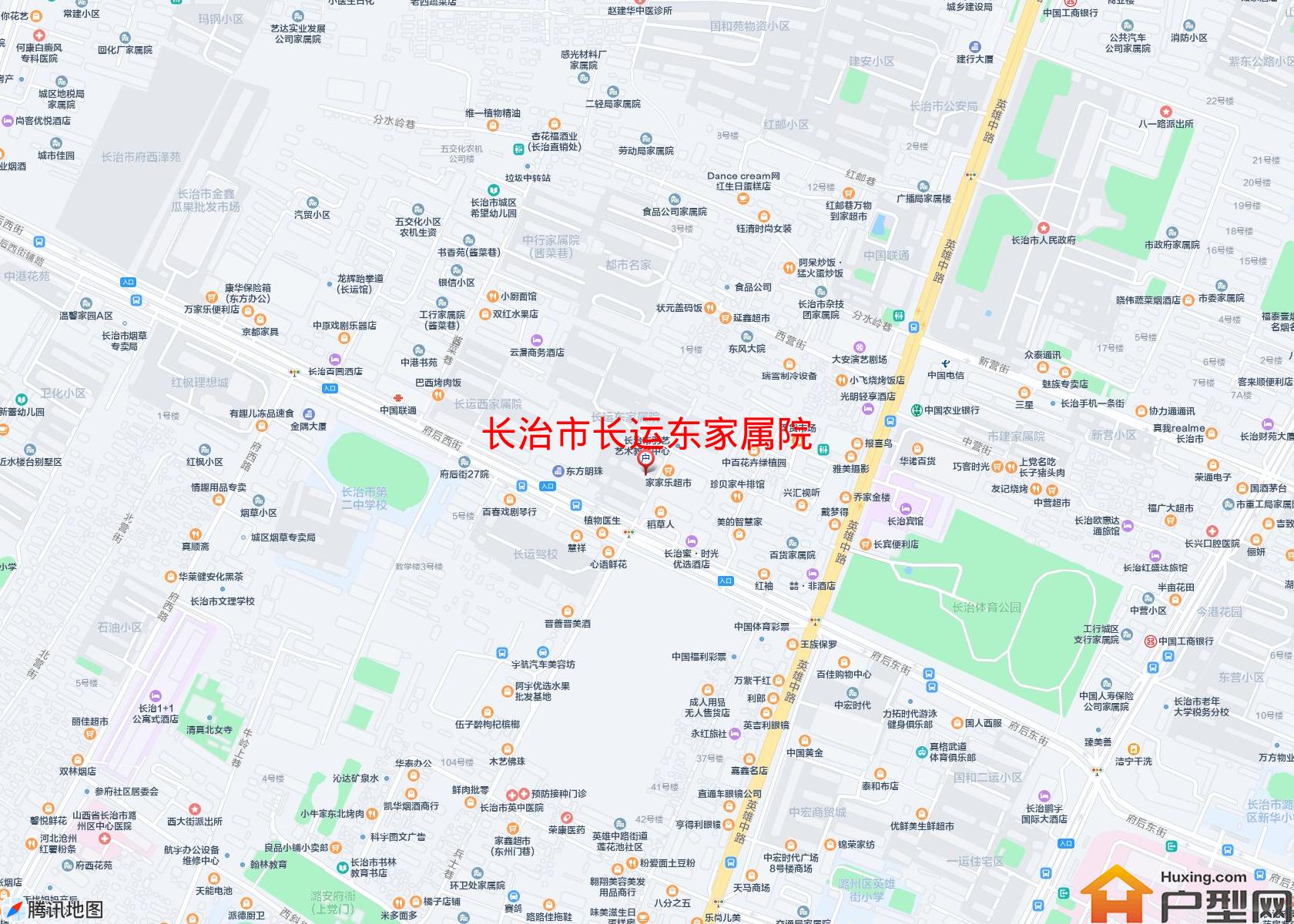 长运东家属院小区 - 户型网