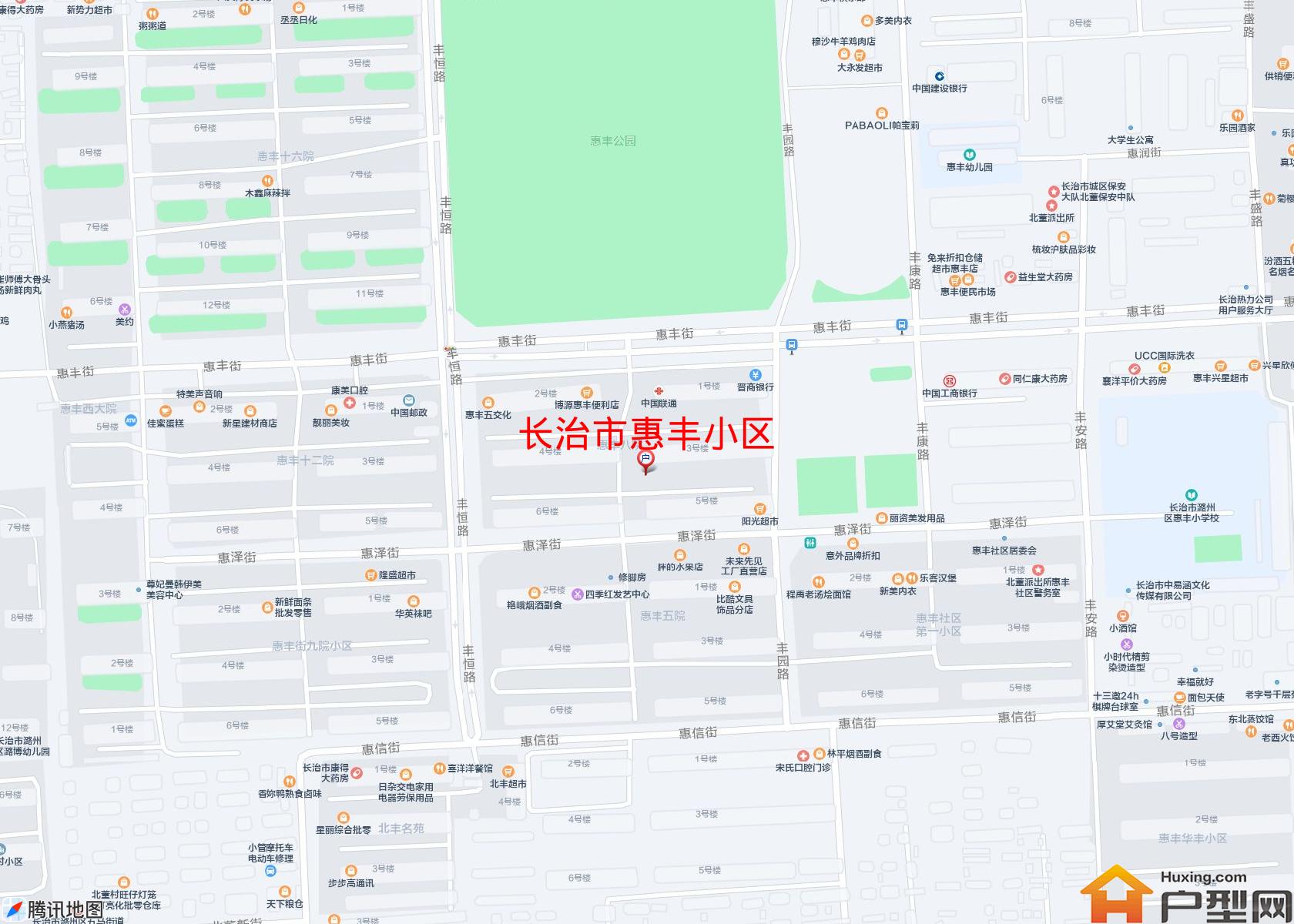 惠丰小区小区 - 户型网