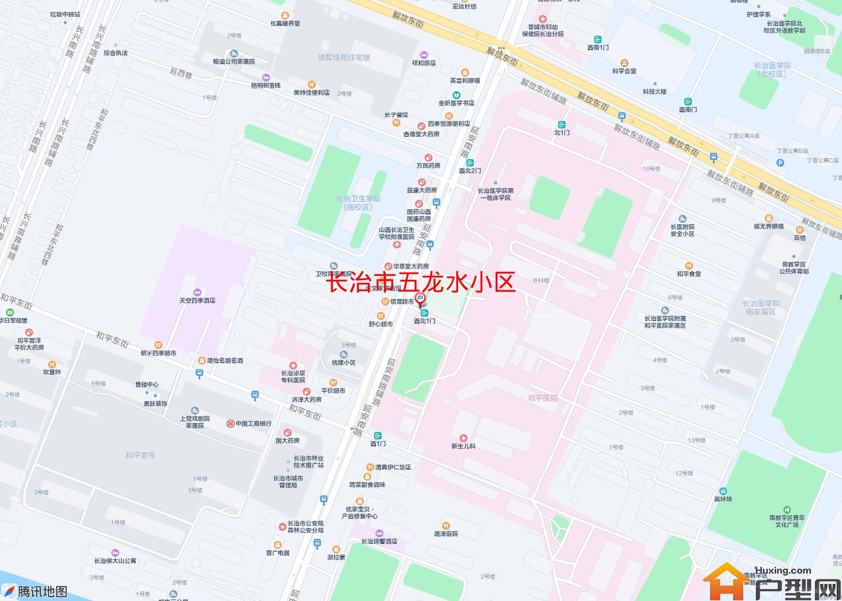 五龙水小区小区 - 户型网