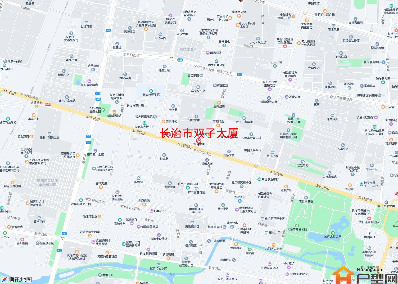 双子大厦小区 - 户型网