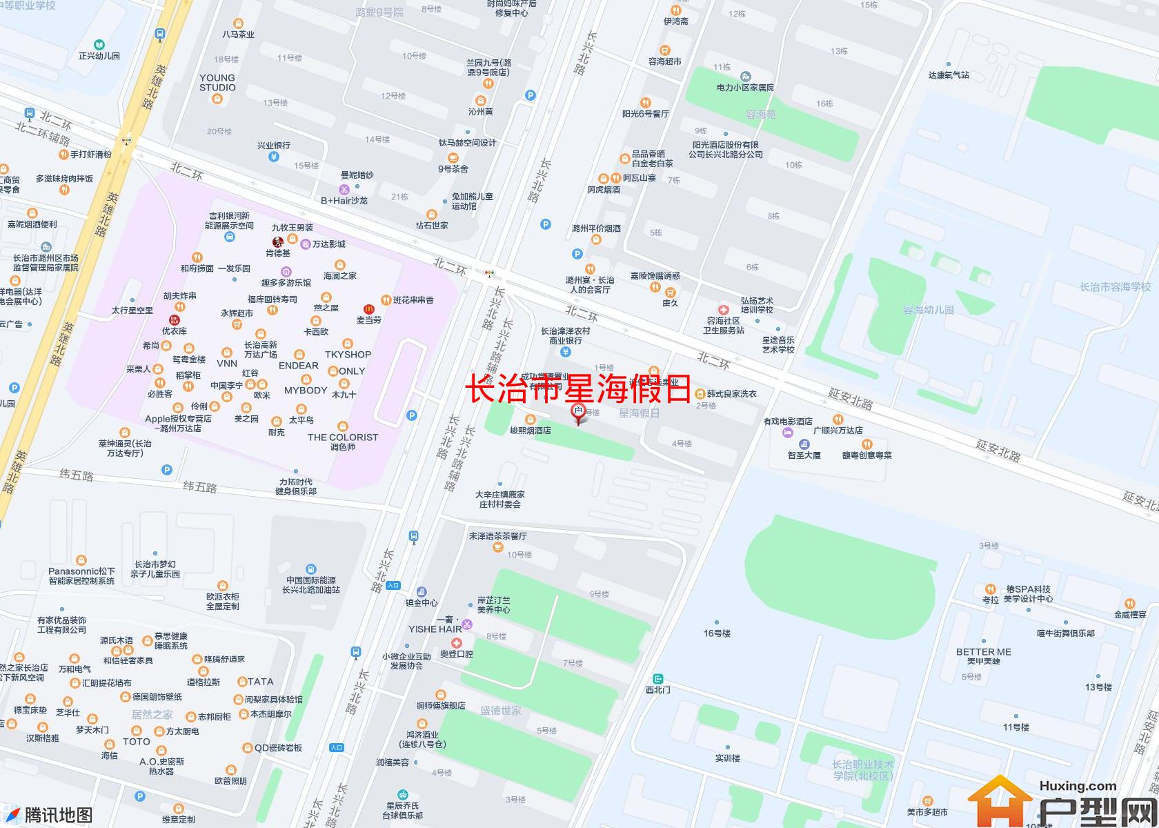 星海假日小区 - 户型网