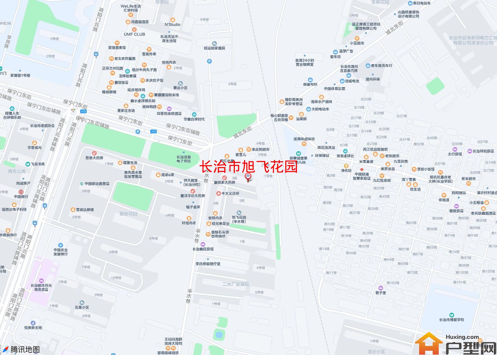 旭飞花园小区 - 户型网