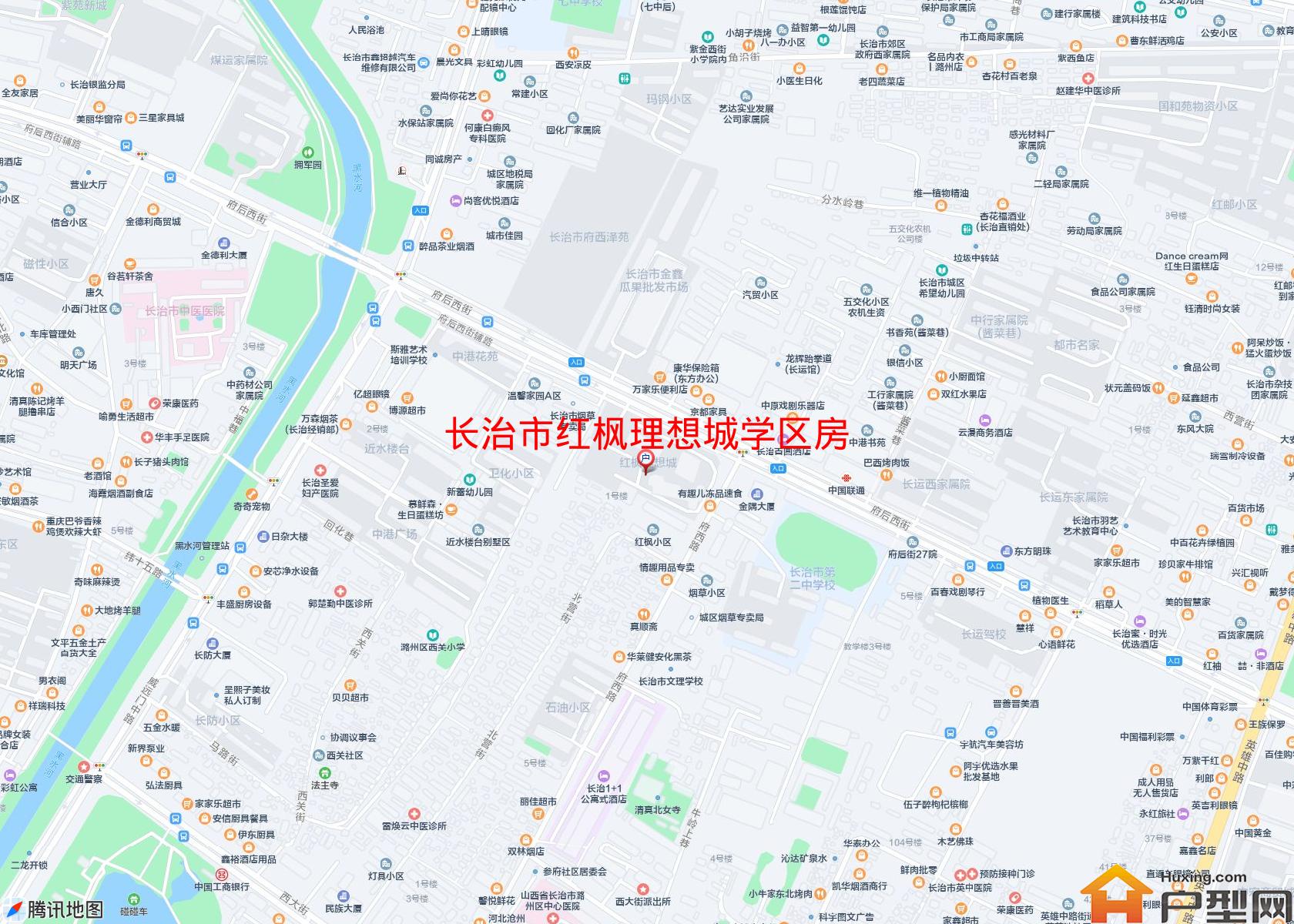 红枫理想城学区房小区 - 户型网