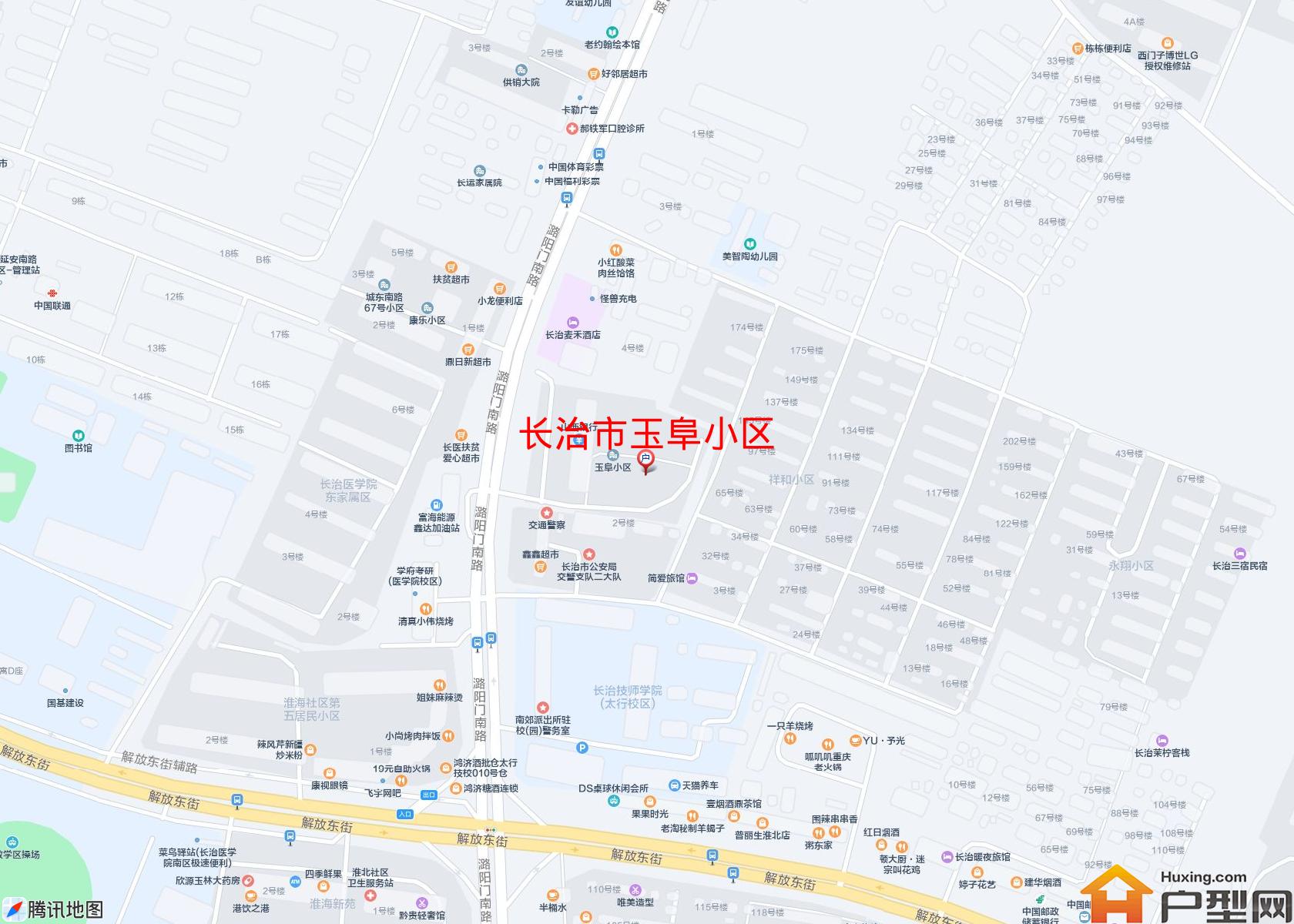 玉阜小区小区 - 户型网