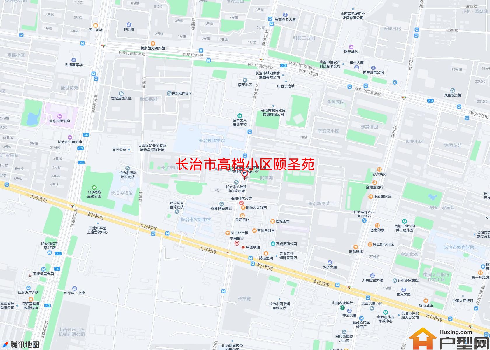 高档小区颐圣苑小区 - 户型网