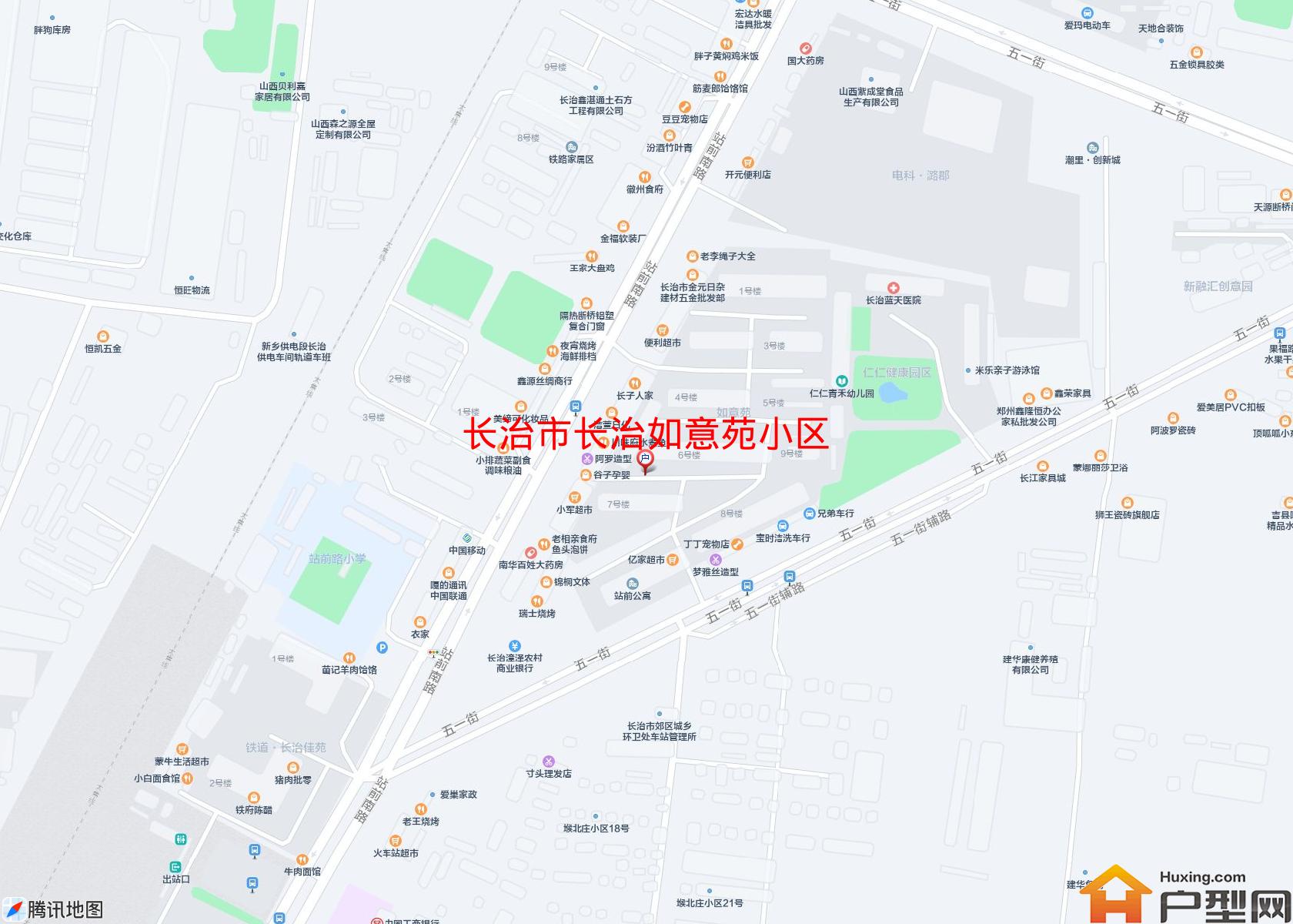 长治如意苑小区小区 - 户型网