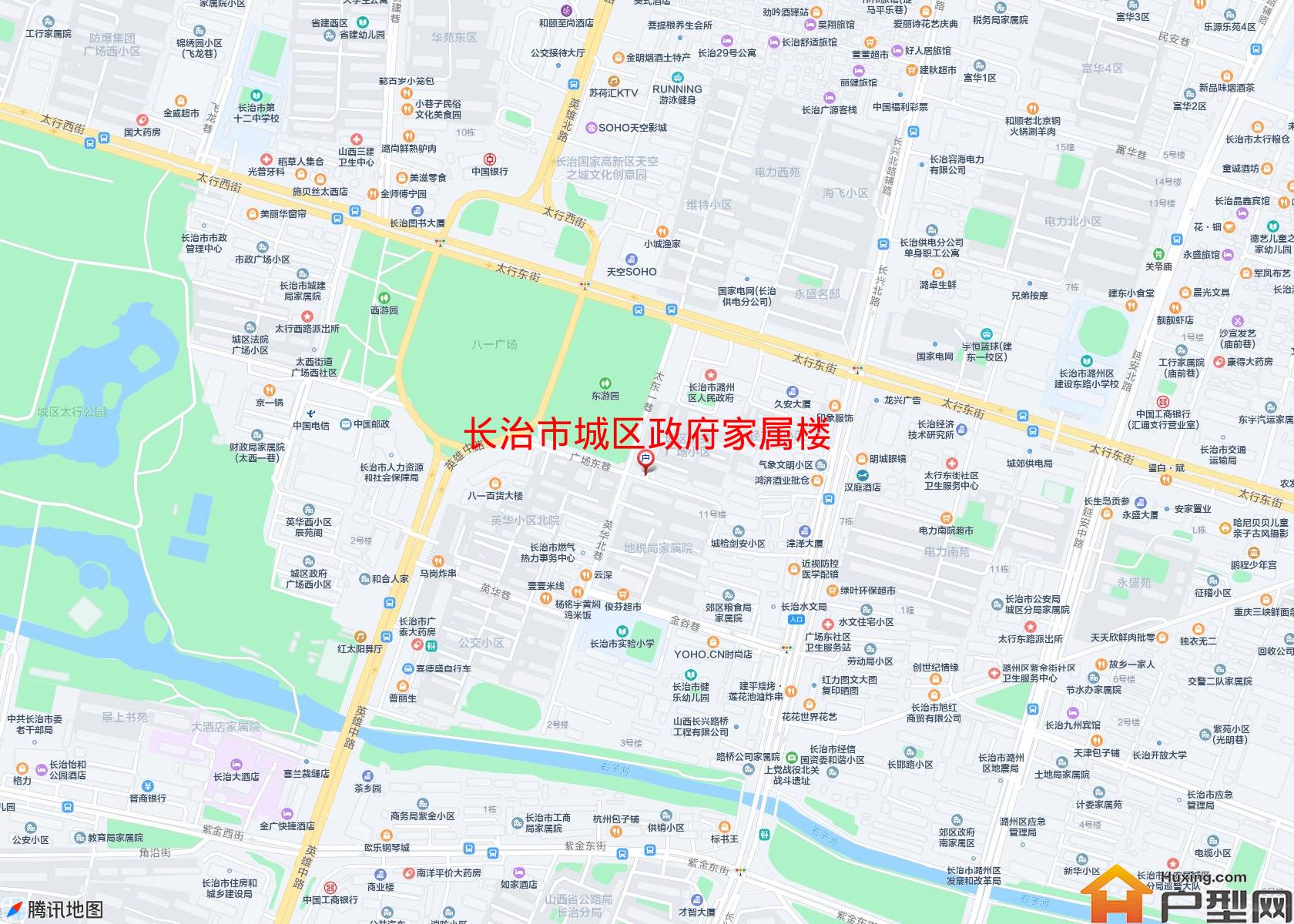 城区政府家属楼小区 - 户型网