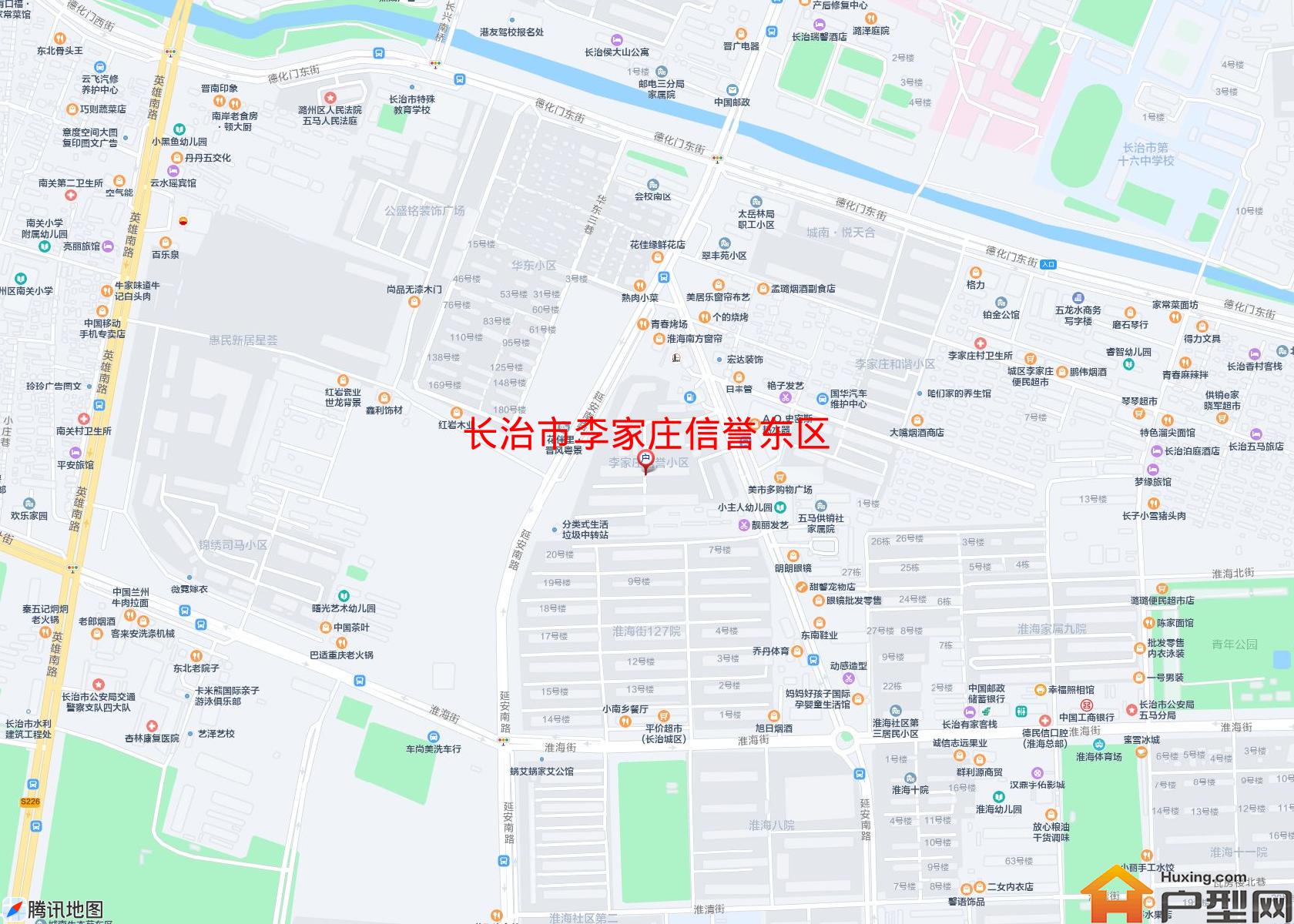 李家庄信誉东区小区 - 户型网