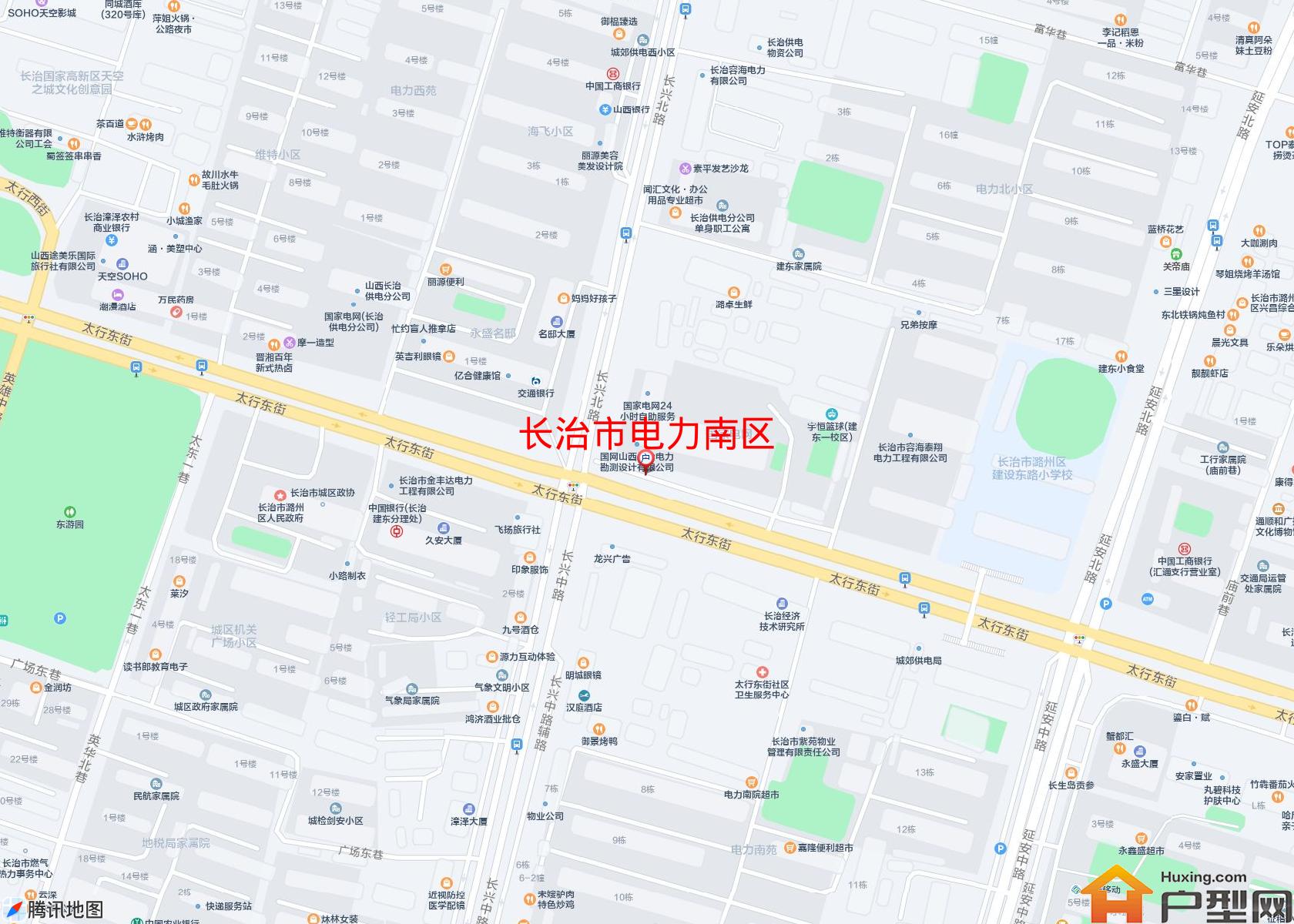 电力南区小区 - 户型网