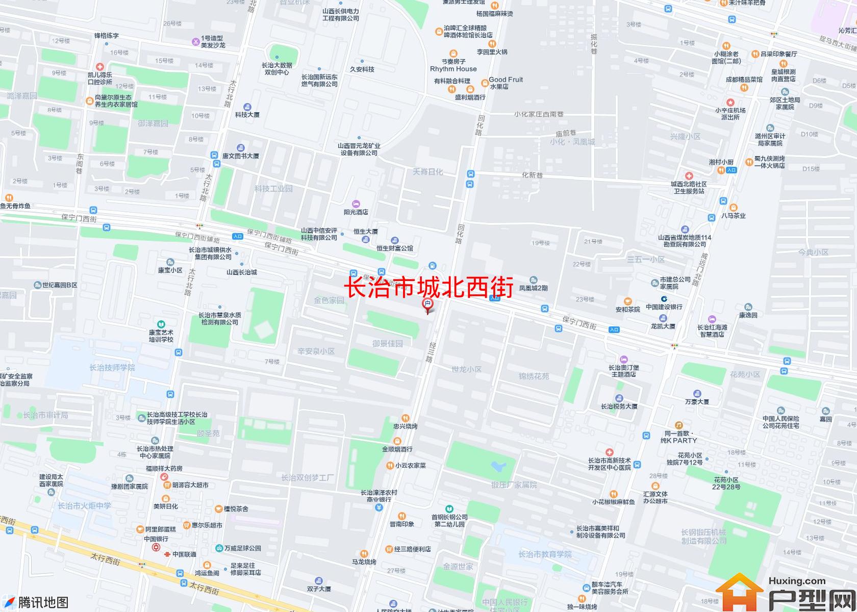 城北西街小区 - 户型网