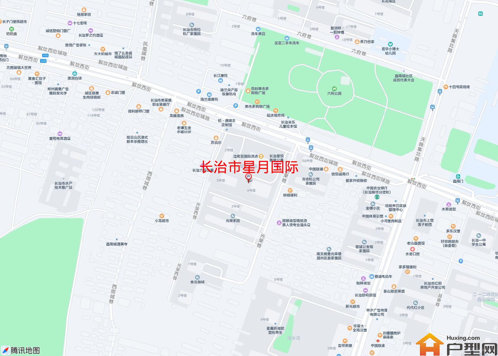 星月国际小区 - 户型网