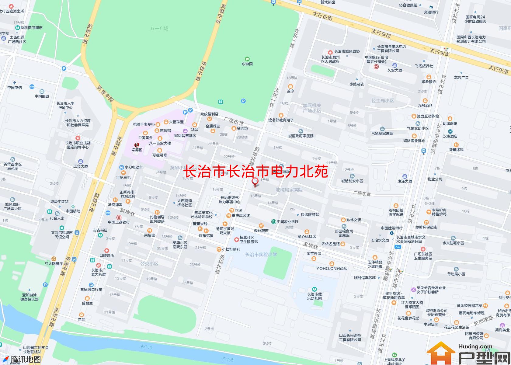 长治市电力北苑小区 - 户型网