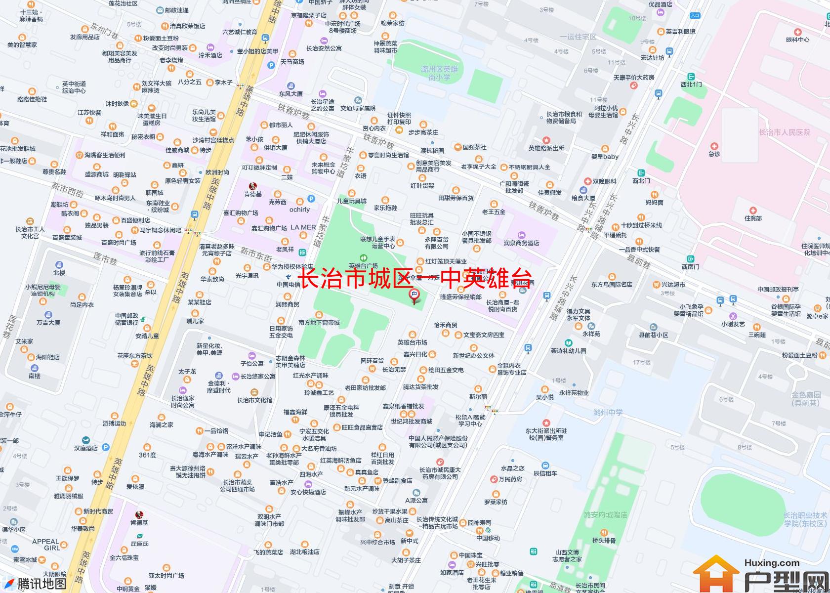 城区一中英雄台小区 - 户型网