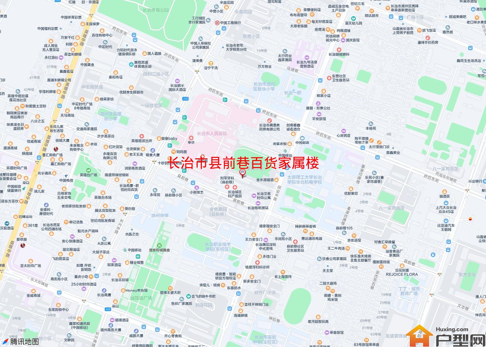 县前巷百货家属楼小区 - 户型网