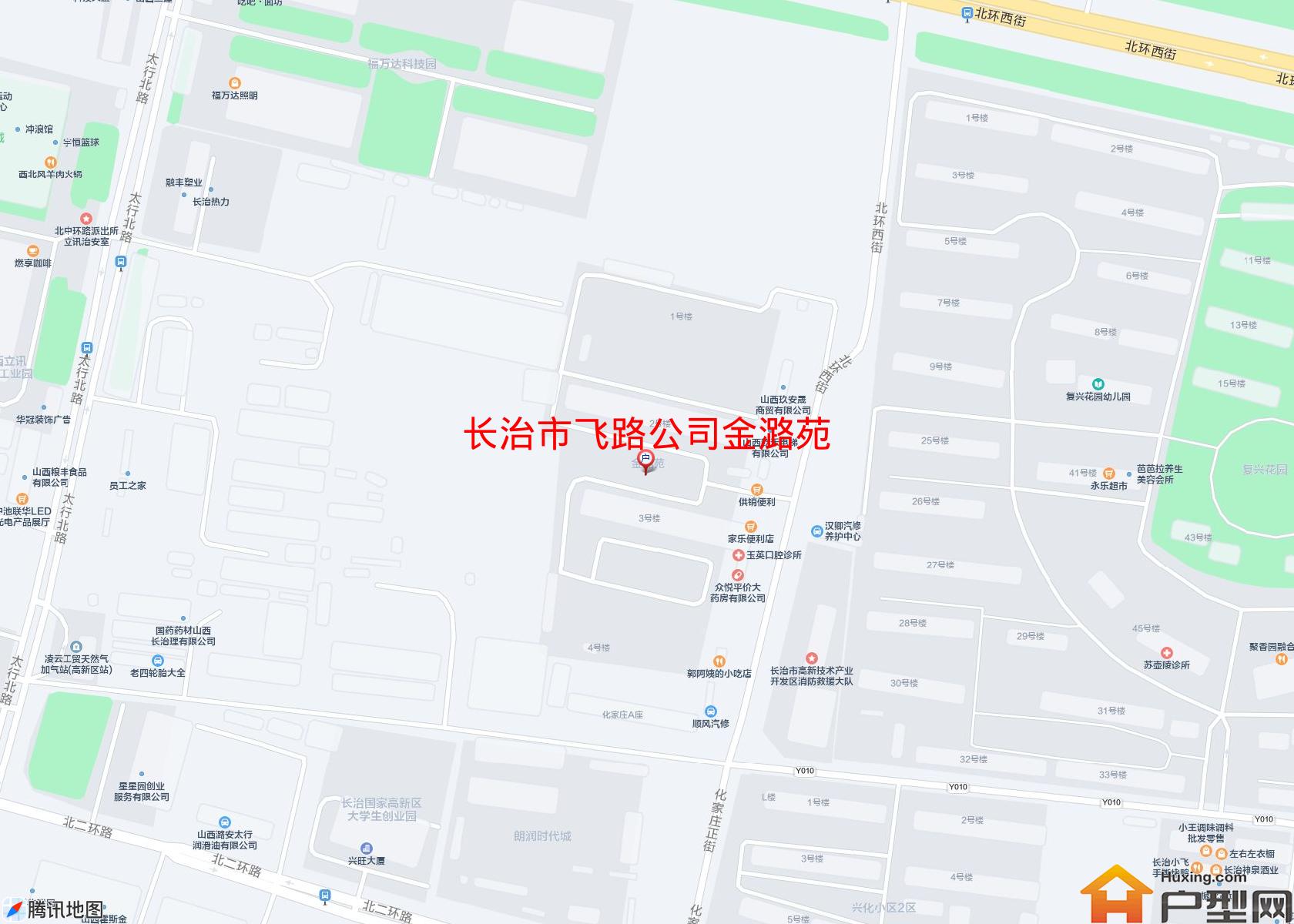 飞路公司金潞苑小区 - 户型网