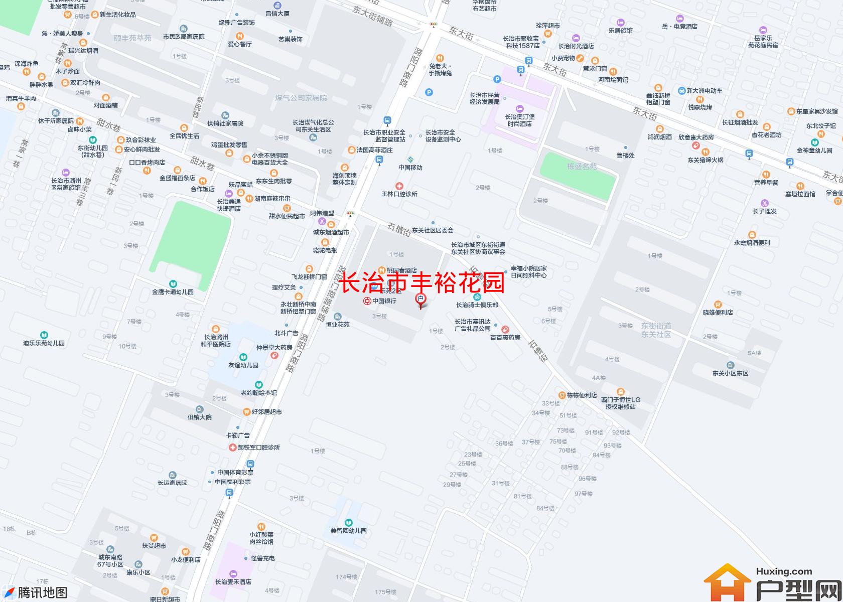 丰裕花园小区 - 户型网