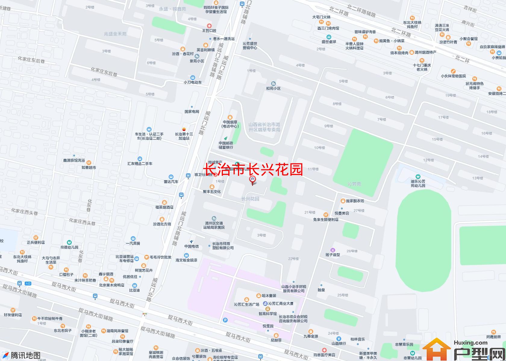 长兴花园小区 - 户型网