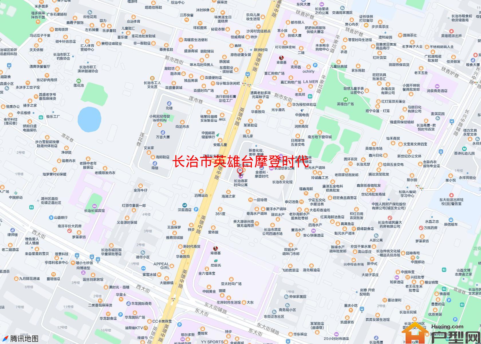 英雄台摩登时代小区 - 户型网