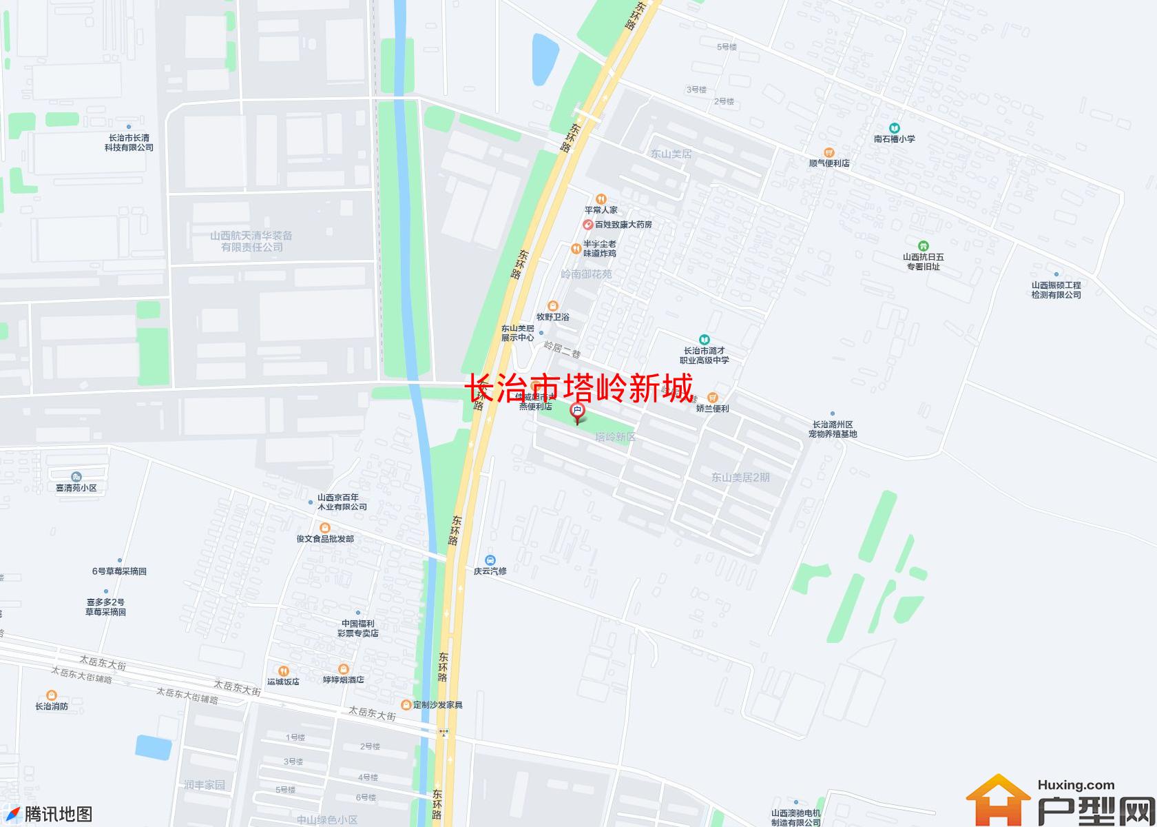 塔岭新城小区 - 户型网